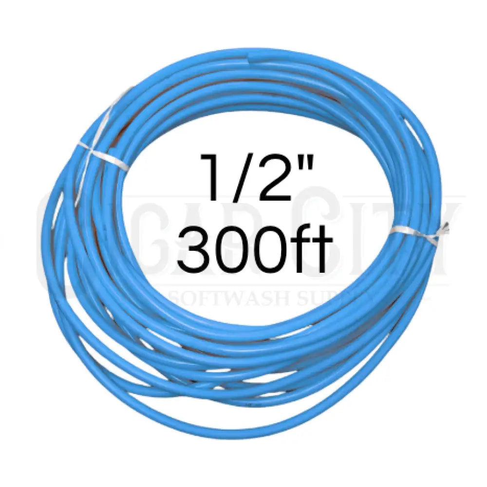 Soft Jet Softwash Hose 1/2" x 300ft - Blue 08-BL-SOFTJET-300 Hoses Cigarcity Softwash.
