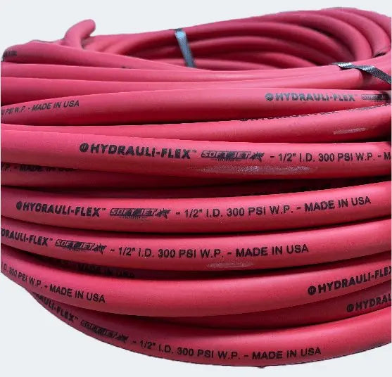 Soft Jet Softwash Hose 1/2" x 200ft - Red 08-RD-SOFTJET-200