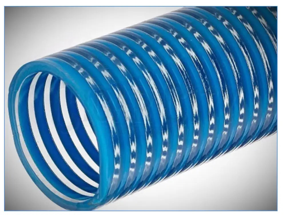 Spiral Poly Suction Hose by ft Hoses Cigarcity Softwash.