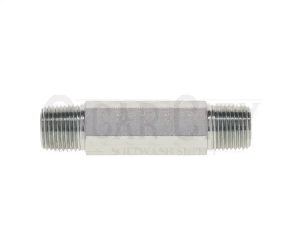 Stainless Steel Pipe Nipple  Cigarcity Softwash.