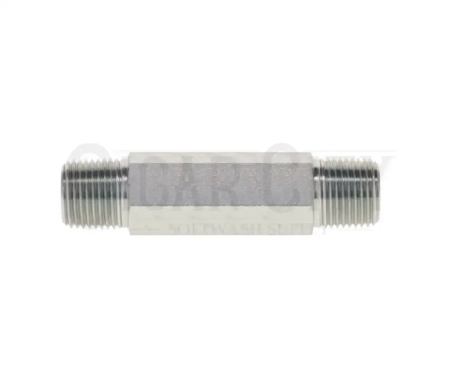 Stainless Steel Pipe Nipple  Cigarcity Softwash.