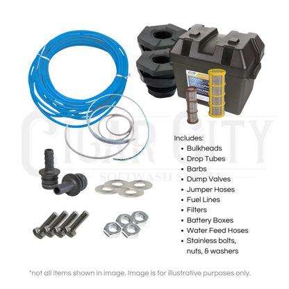 Starter Series Rig Install Kit Complete Kits Cigarcity Softwash.