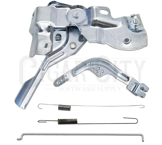 Throttle Control Lever Arm Assembly 16500-ZH8-823 Return Spring Kit Small Engine with Governor Link Rod Replacement for Honda GX200 GX160 GX140 168F 5.5HP 6.5HP Replace# 16551-ZL0-000  Cigarcity Softwash.