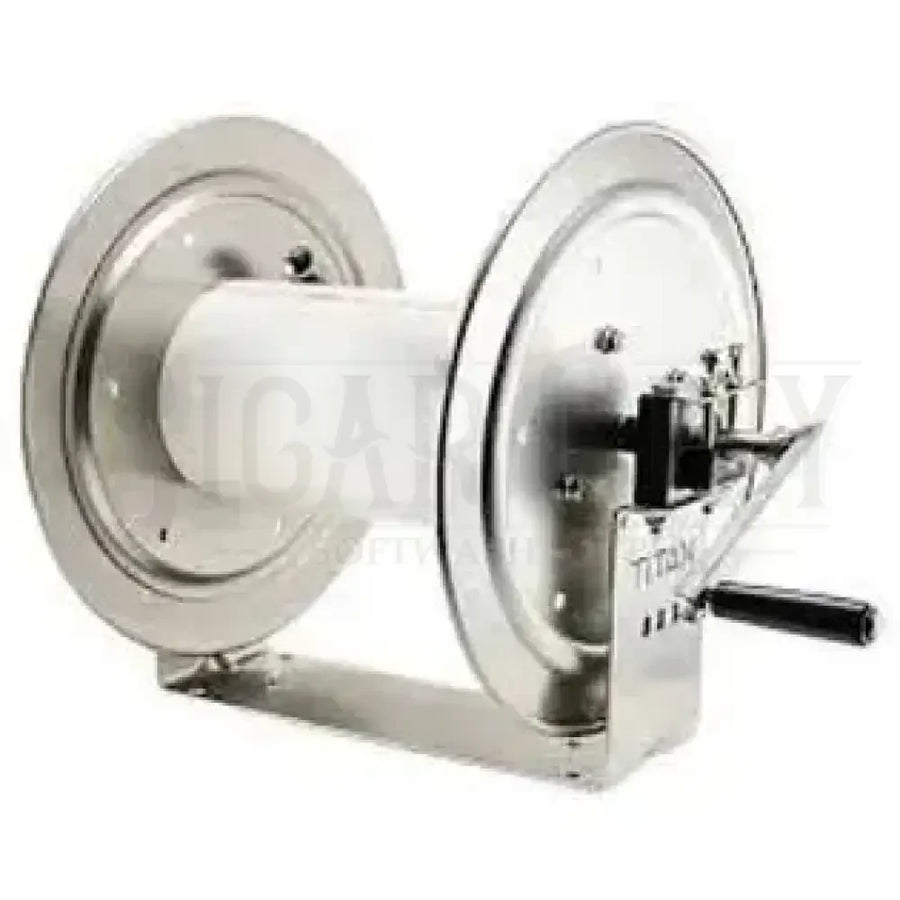 Titan 18", Manual Reel, U-Channel 4818S Hose Reels Cigarcity Softwash.