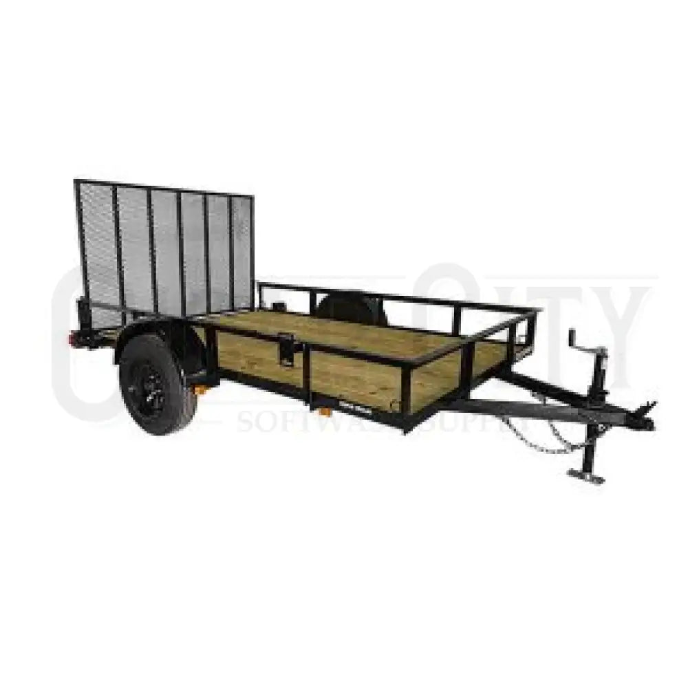 Triple Crown 5x10 Single Axle Trailer  Cigarcity Softwash.