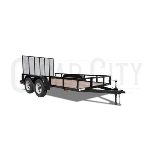 Triple Crown 6x12 Tandem Axle Trailer Trailers Cigarcity Softwash.
