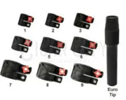 Tucker USA 9 Clamp Set w/Euro Tip T-9pc-SET Window Cleaning Accessories Cigarcity Softwash.