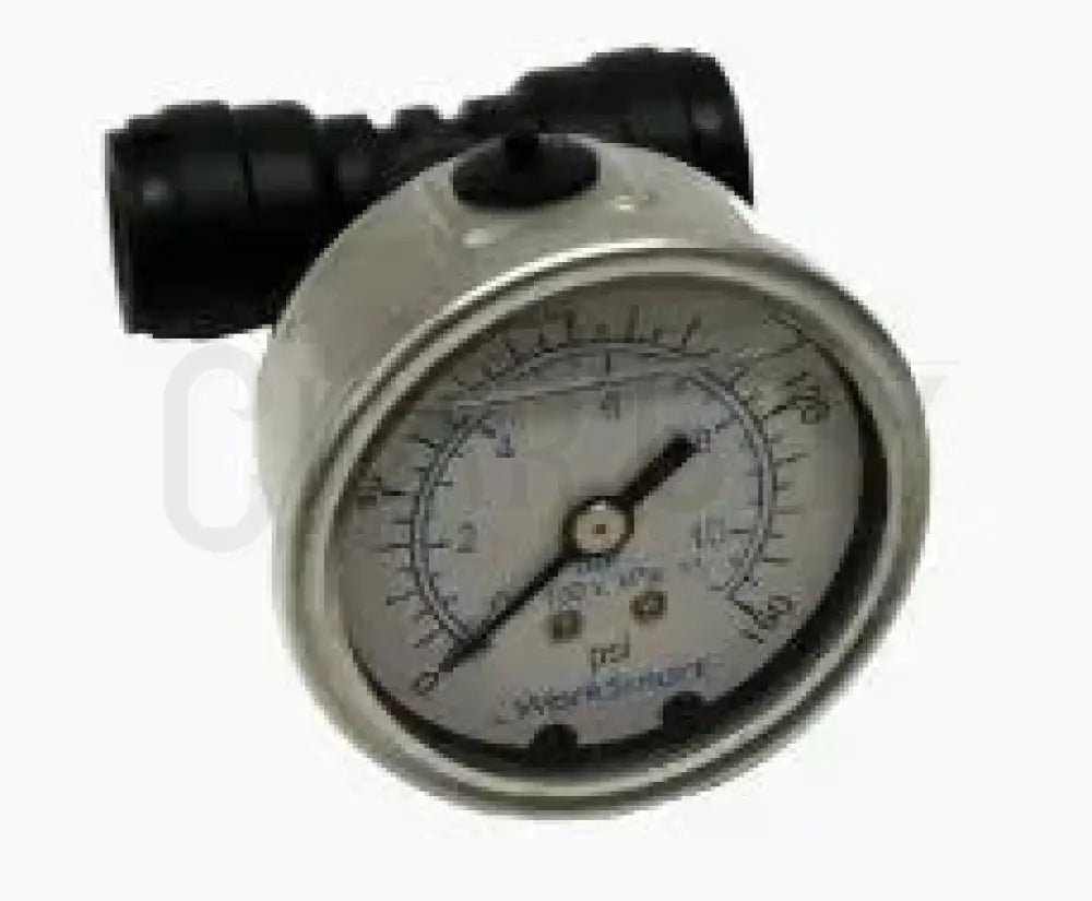 Tucker USA Inline Pressure Gauge T-Inline-Gauge Window Cleaning Accessories Cigarcity Softwash.