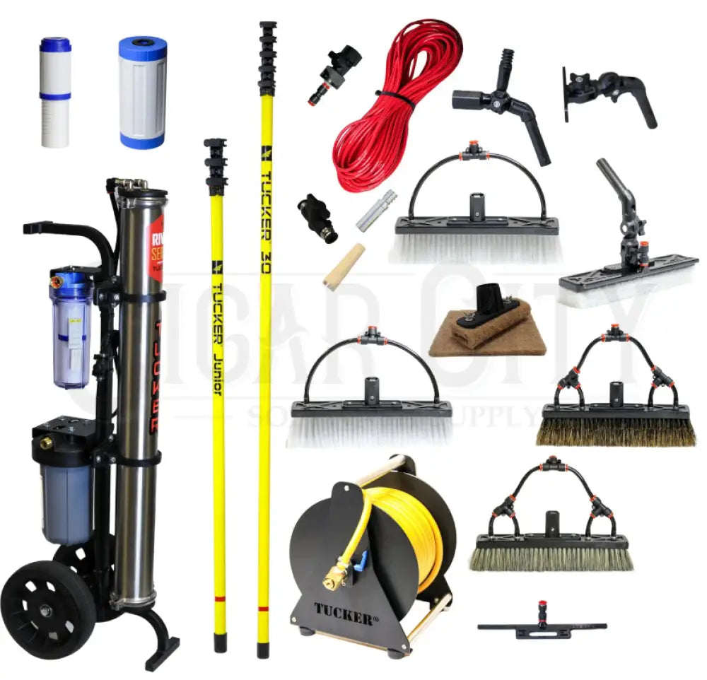 Tucker USA The ULTIMATE Residential Window Cleaning Kit T-ULTIMATE-KIT-RES Window Cleaning Accessories Cigarcity Softwash.