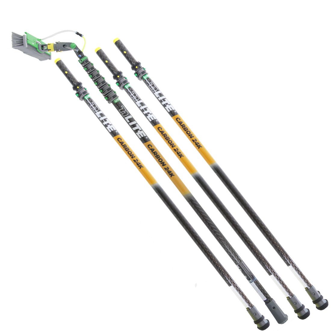 Unger nLITE Carbon 24K Water Fed Pole WindowCleaner.com