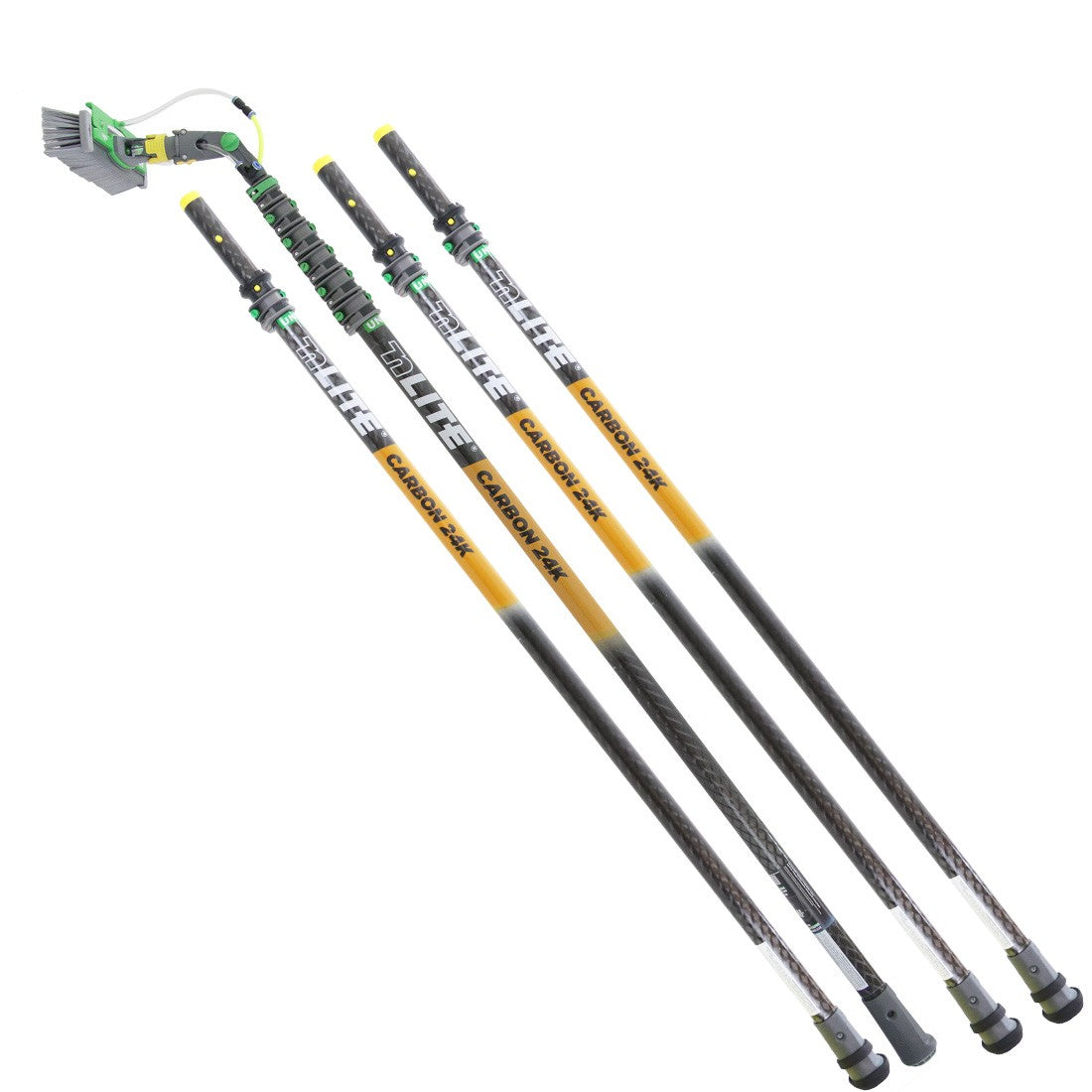 Unger nLITE Carbon 24K Water Fed Pole WindowCleaner.com