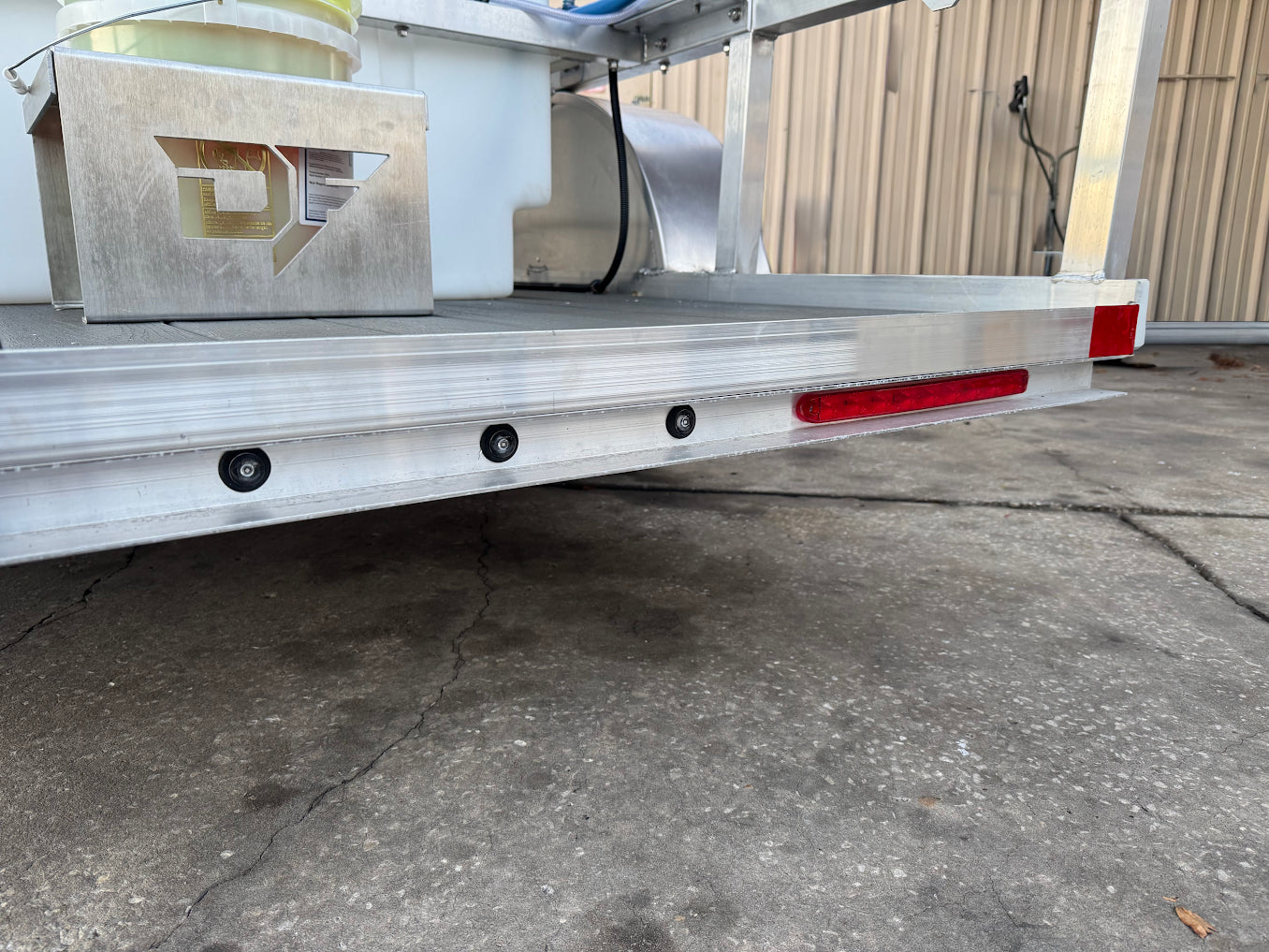 The Micro Series - 5x10 Aluminum Pressure & Softwash Trailer