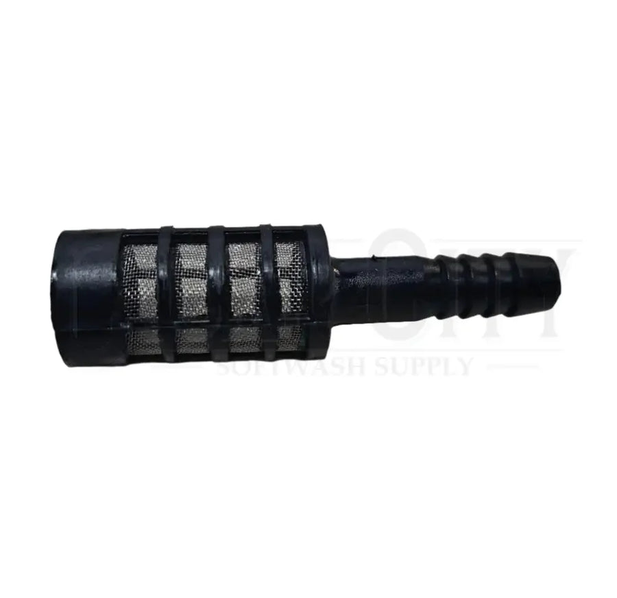 Weighted Plastic Chemical Strainer w/ Check Valve  Cigarcity Softwash.
