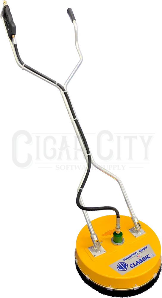 Whisper Wash Classic 4 Tip 19" Floor Cleaner Cigarcity Softwash.