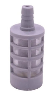 1/4” Plastic Chemical Filter with Check Valve - Cigarcity Softwash