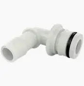 3/4" QA X 3/8" HB Elbow Fitting w/ O-Ring, Nylon - Cigarcity Softwash