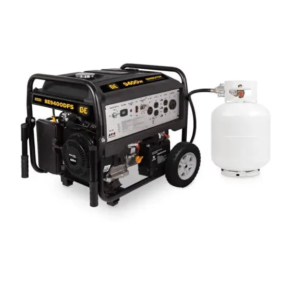 9,400 Watt Dual Fuel Electric Start Generator - Cigarcity Softwash