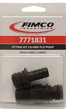Fimco Fitting Kit for 3.8 High Flo Pump - Cigarcity Softwash